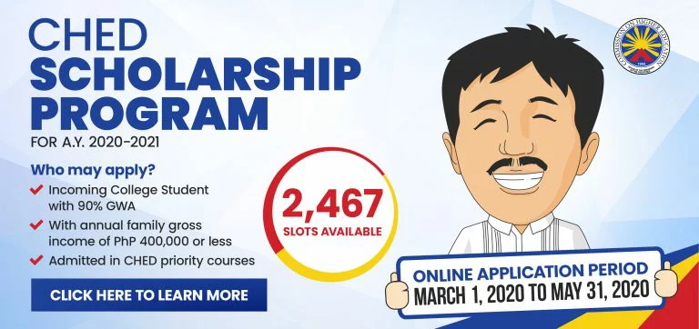 CHED Scholarship Program: Eligibility & Apply Online