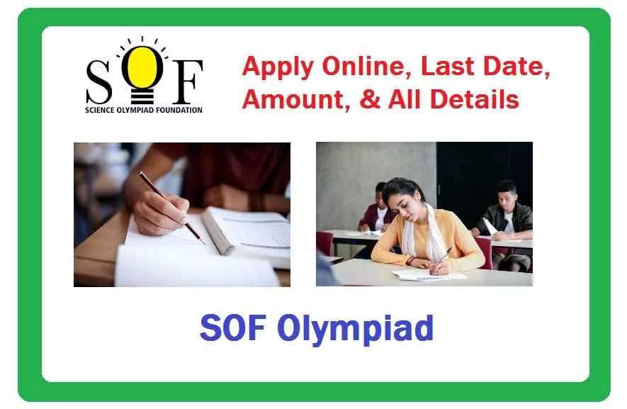 SOF Olympiad 202324 Registration, Eligibility & Exam Date