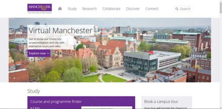 Process To Apply Online Under University Of Manchester Scholarships