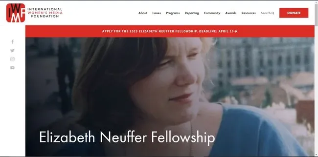 Elizabeth Neuffer Fellowship for Women Apply Online 2024