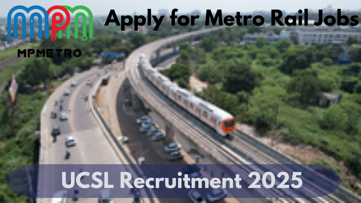 MPMRC Recruitment 2024-2025: Apply for Metro Rail Jobs with Salary up to ₹1.45 Lakh